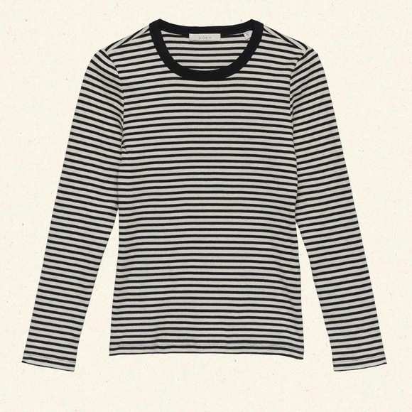 Doen Tee Long Sleeve Top NWT - Picture 5 of 7